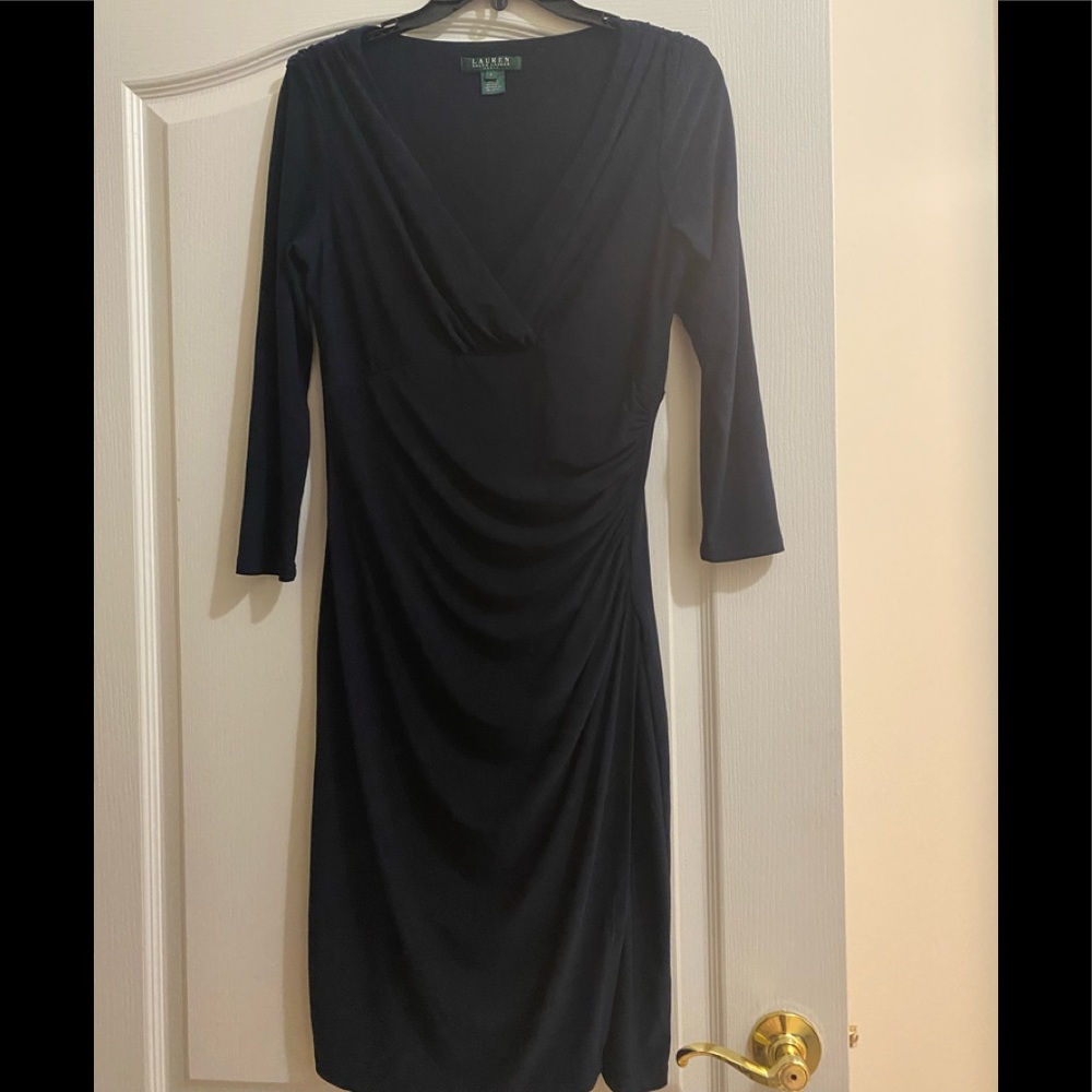 Navy blue Ralph Lauren dress